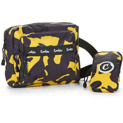 Charter Shoulder Bag (Yellow Camo) | Cookies Clothing