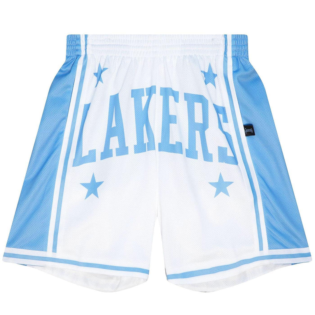 Big Face Shorts Los Angeles Lakers Printed | Mitchell & Ness