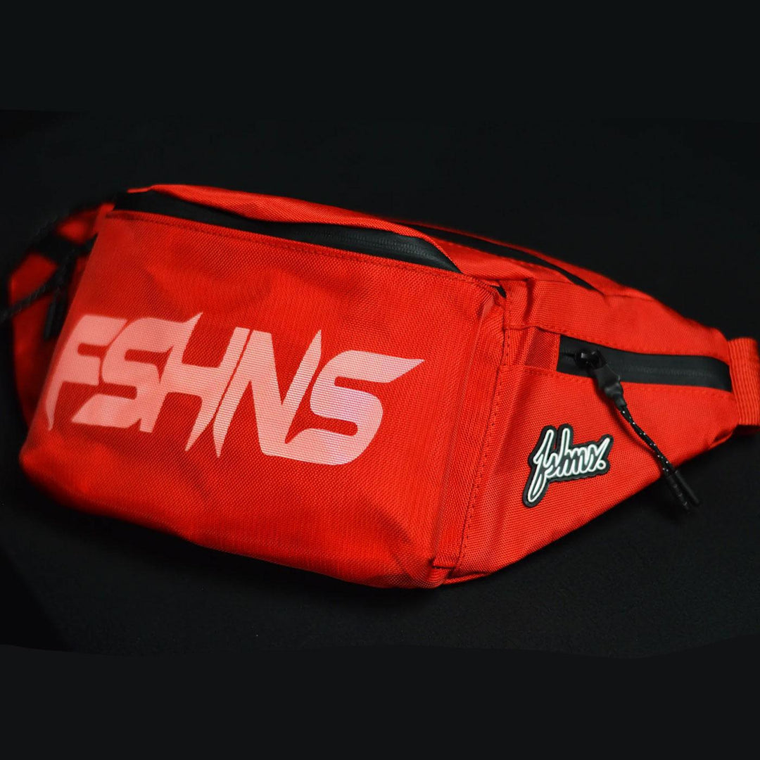 FSHNS Fanny Pack (Red) Side | FSHNS Brand