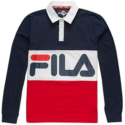 FILA Harley Rugby Shirt (Navy) | FILA