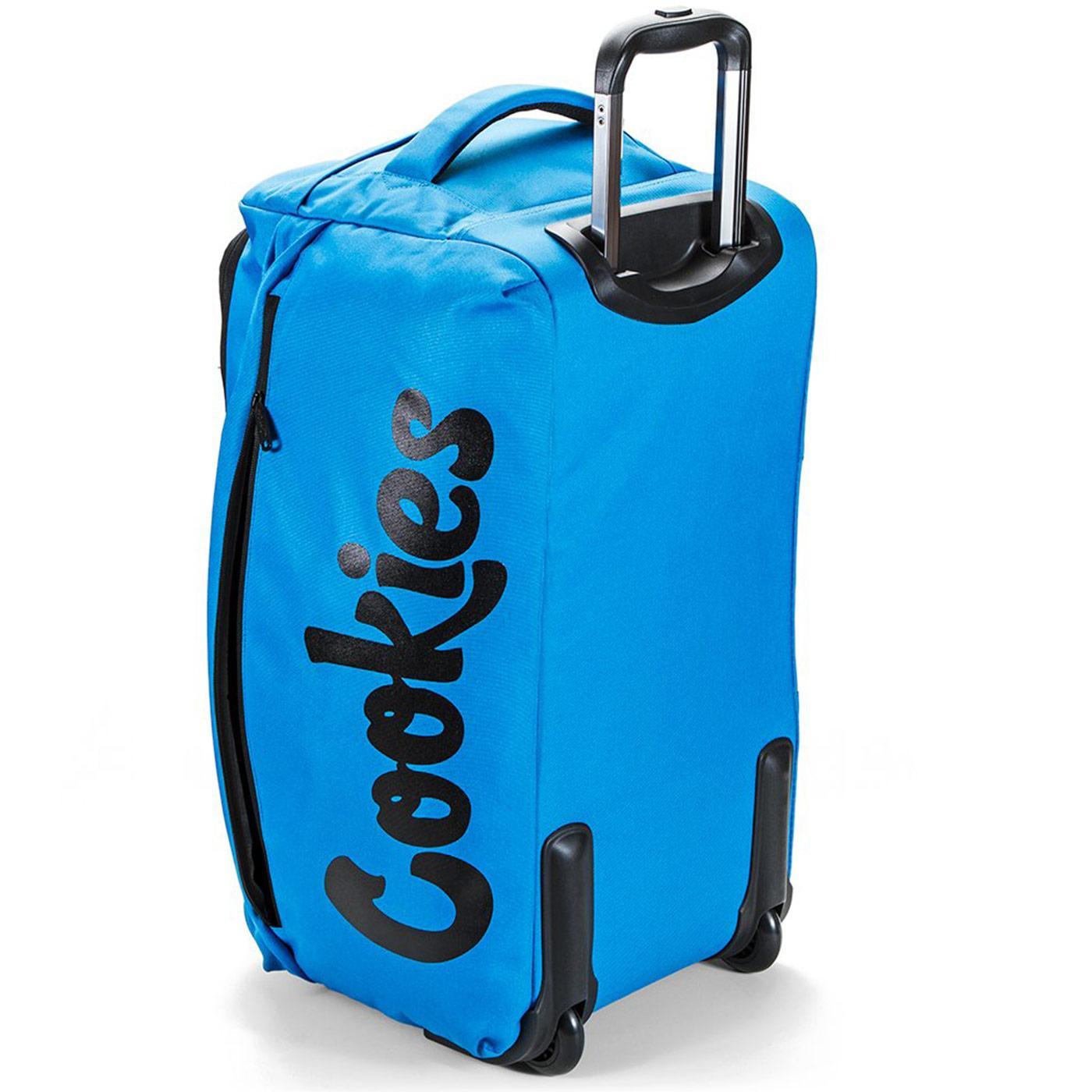 Trek Roller Smell Proof Travel Bag (Blue) Rear | Cookies Clothing