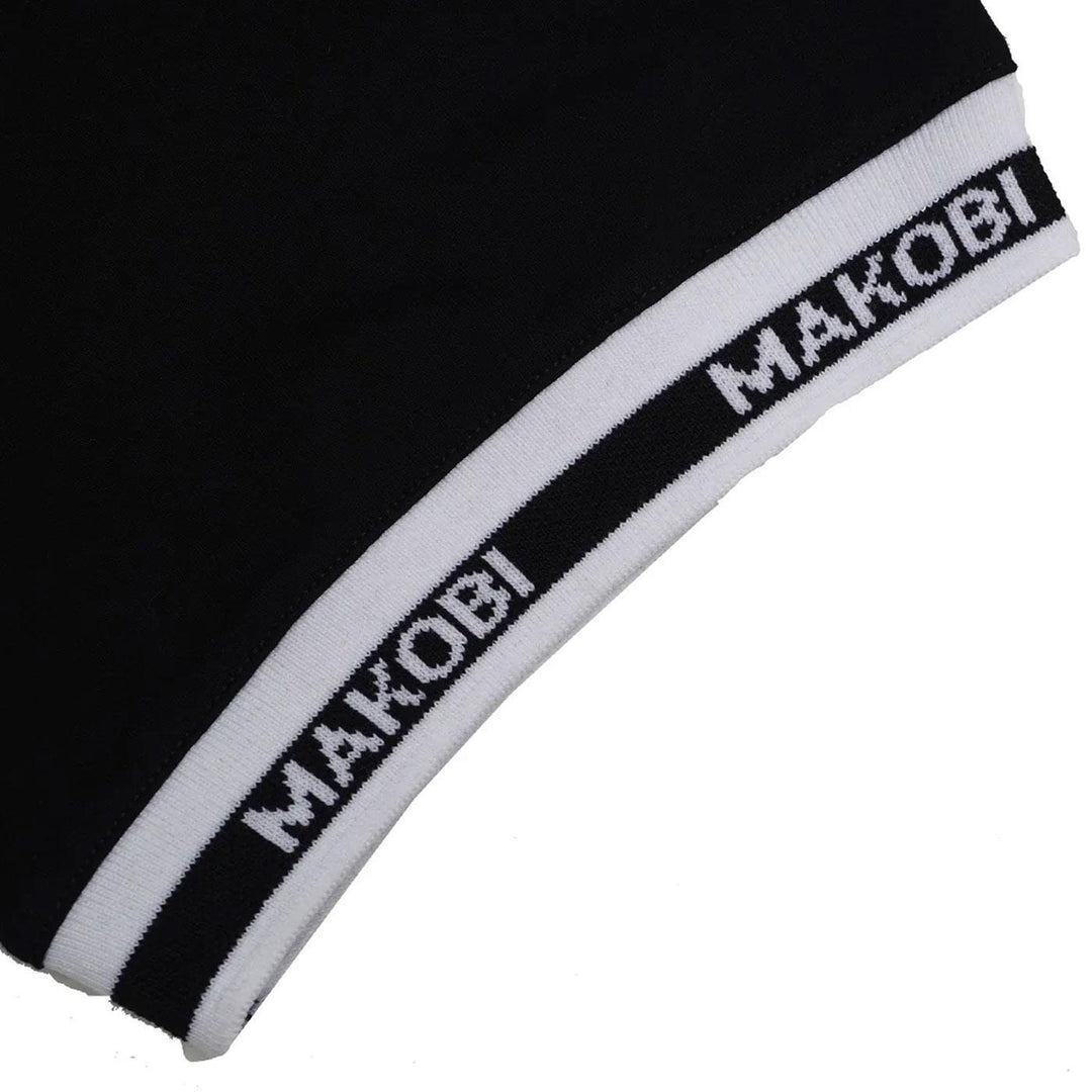 M365 Essential Polo Shirt (Black) Detail | Makobi
