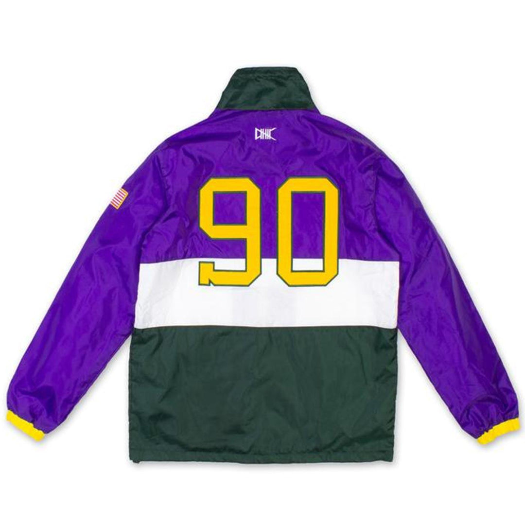 Fairfax High Jacket (Purple) Rear | Ethik