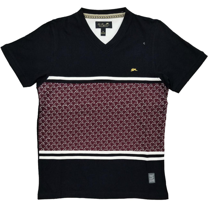 Tyler Short Sleeve Graphic Knit Tee | A. Tiziano