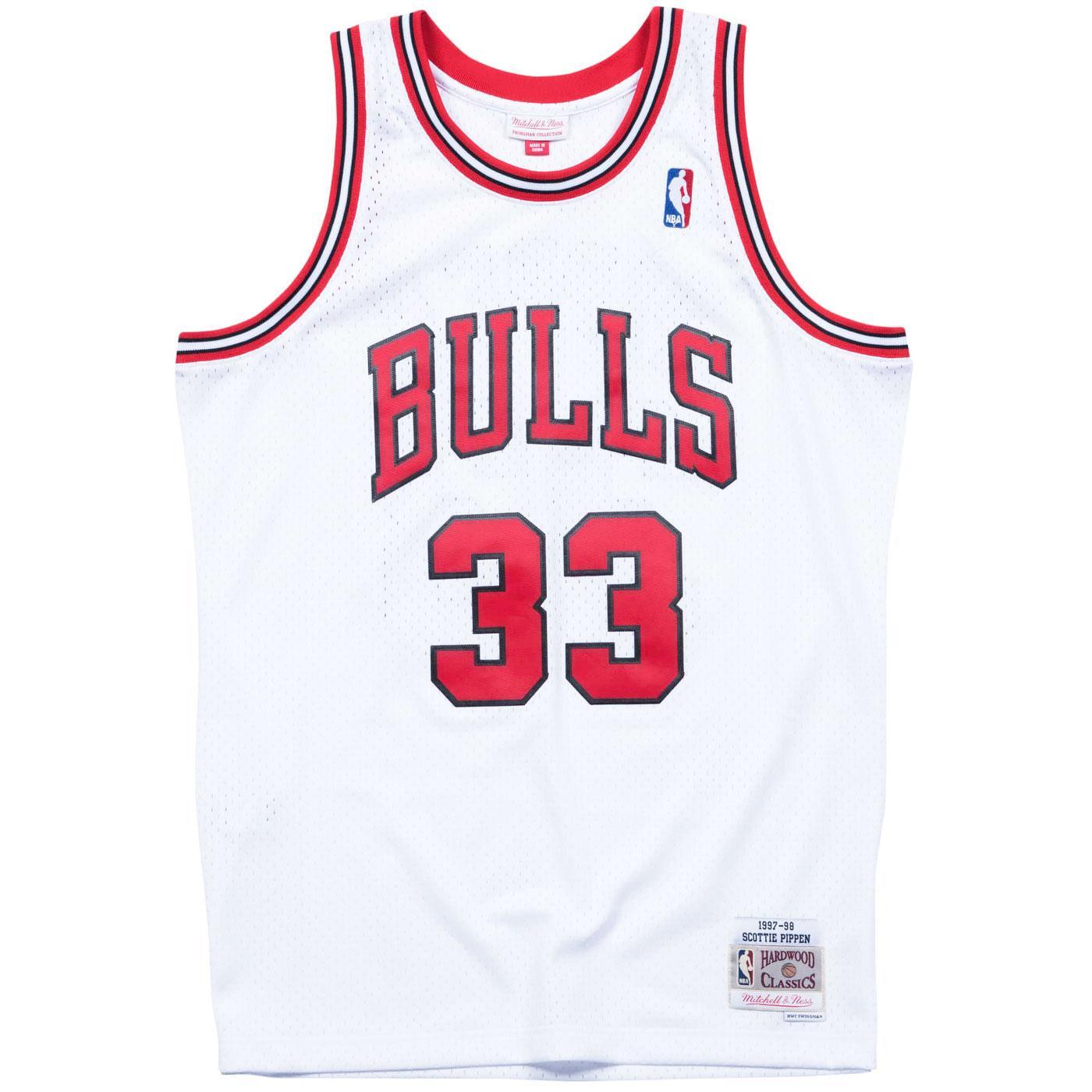 Swingman Jersey Chicago Bulls Home 1997-98 Scottie Pippen | Mitchell