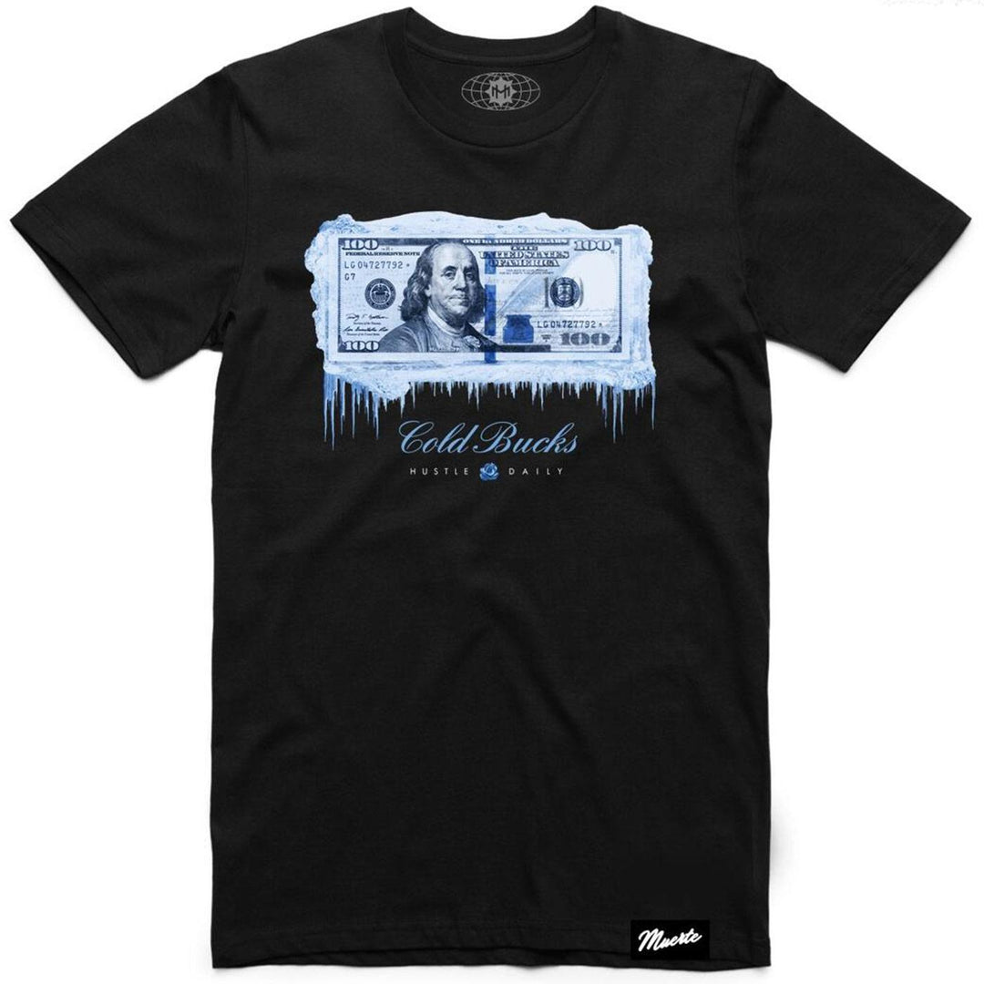 AJ1 UNC Cold Bucks Tee (Black) | Hasta Muerte