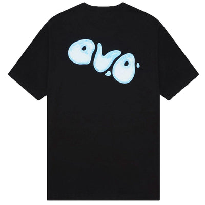 Liquid Owl T-Shirt (Black) Rear | October's Very Own