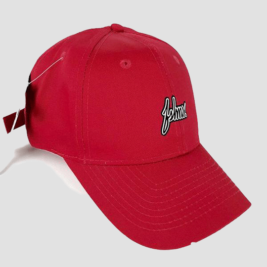 FSHNS Micro Suede Dad Hat (Red/Black)