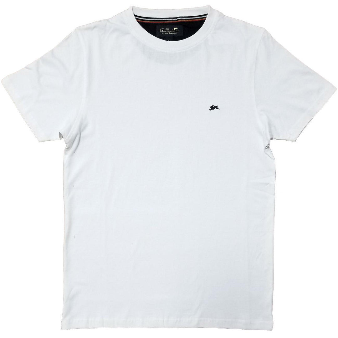 Evan Plain T-Shirt (White) | A. Tiziano