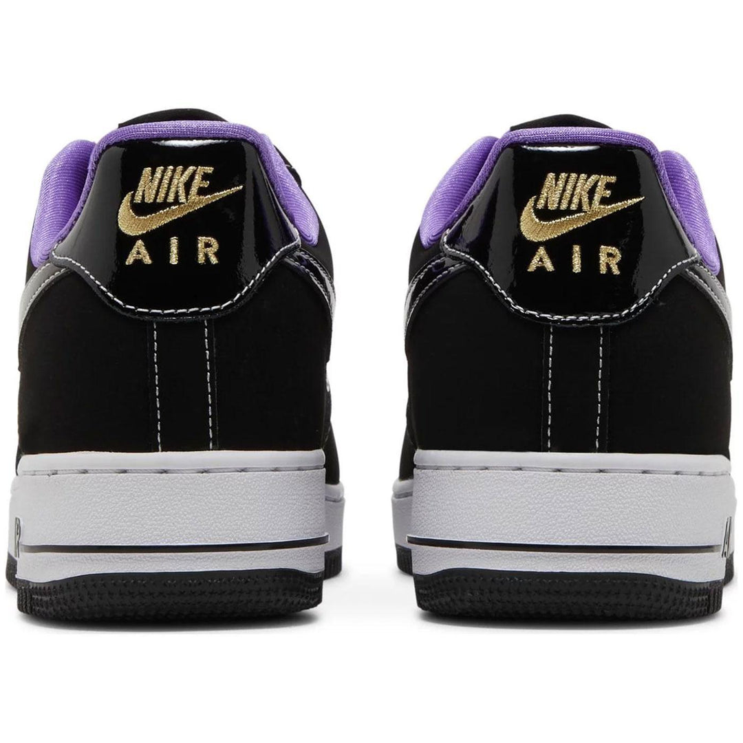 Air Force 1 Low '07 LV8 EMB 'World Champ - Lakers' DR9866 001 Rear | Nike