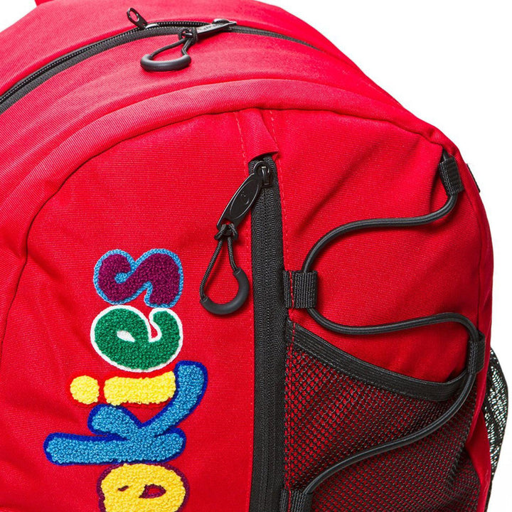 The Bungee Backpack (Red) Detail | Cookies Clothing