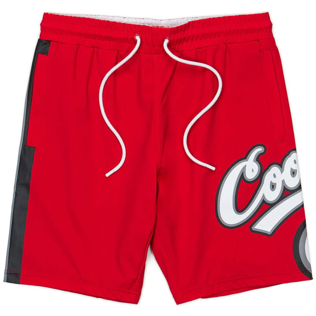 Puttin' In Work Boardshorts (Red) | Cookies Clothing