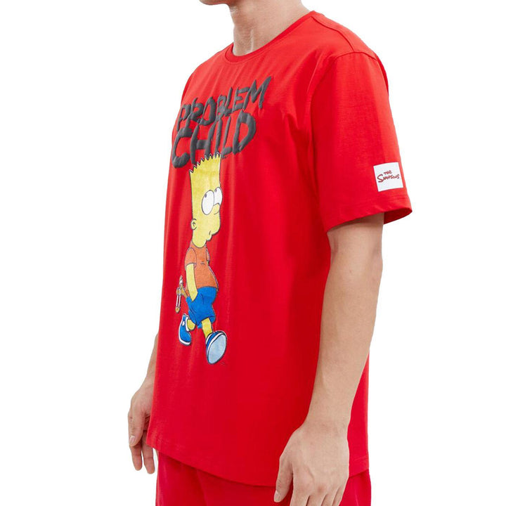 Simpsons Problem Child Tee (Red) Side | Freeze Max