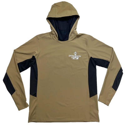 Trident Hooded Shirt Poseidon (Khaki) | FSHNS Brand