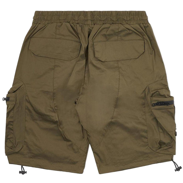 Combat Nylon Short (Army) Rear | 8&9 Clothing