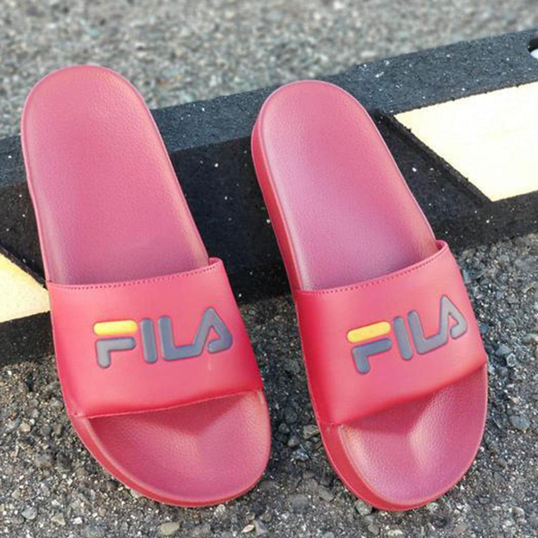 FILA Drifter Slides 'Red' New | Clearance