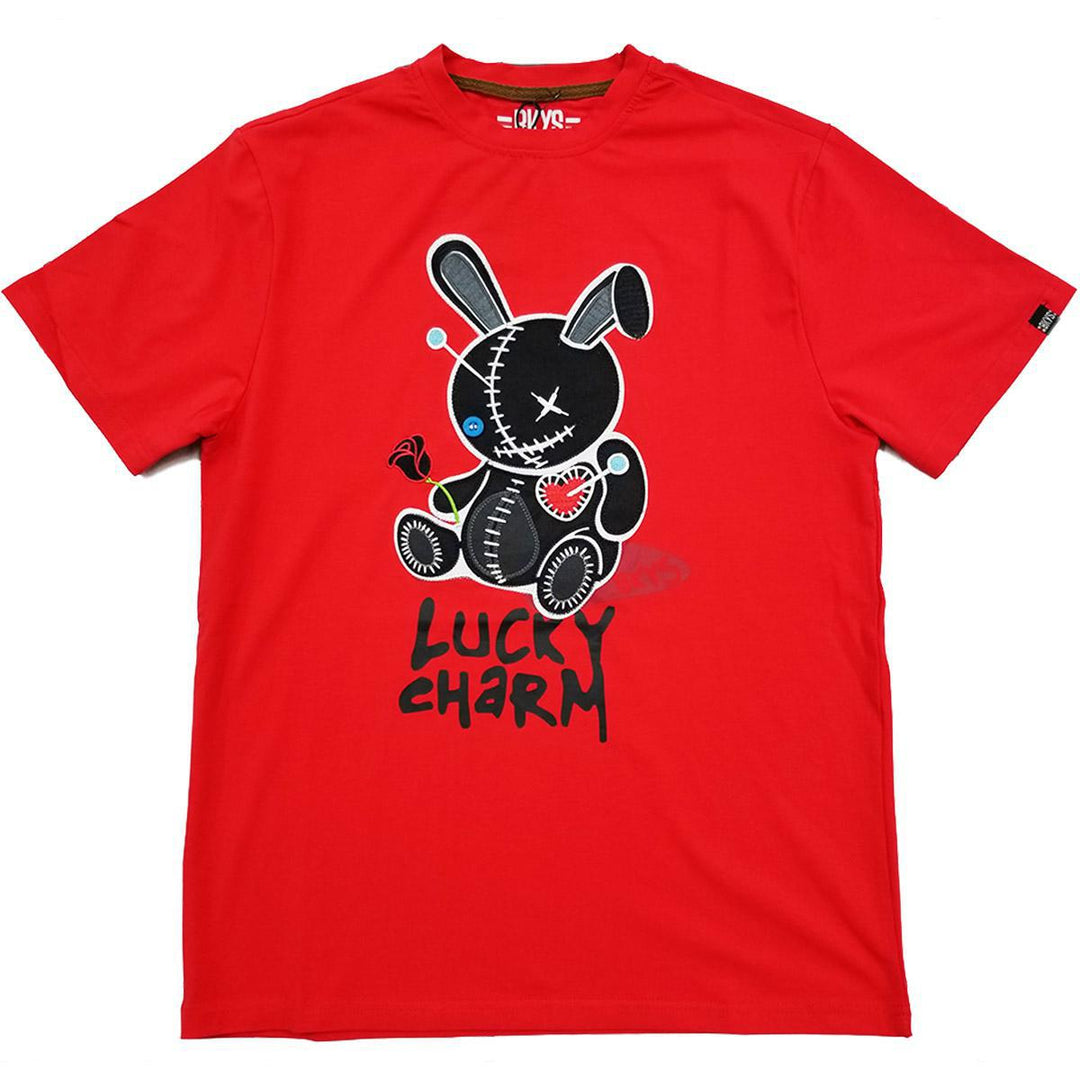 Lucky Charm Patch Tee (Red) | BKYS Black Keys