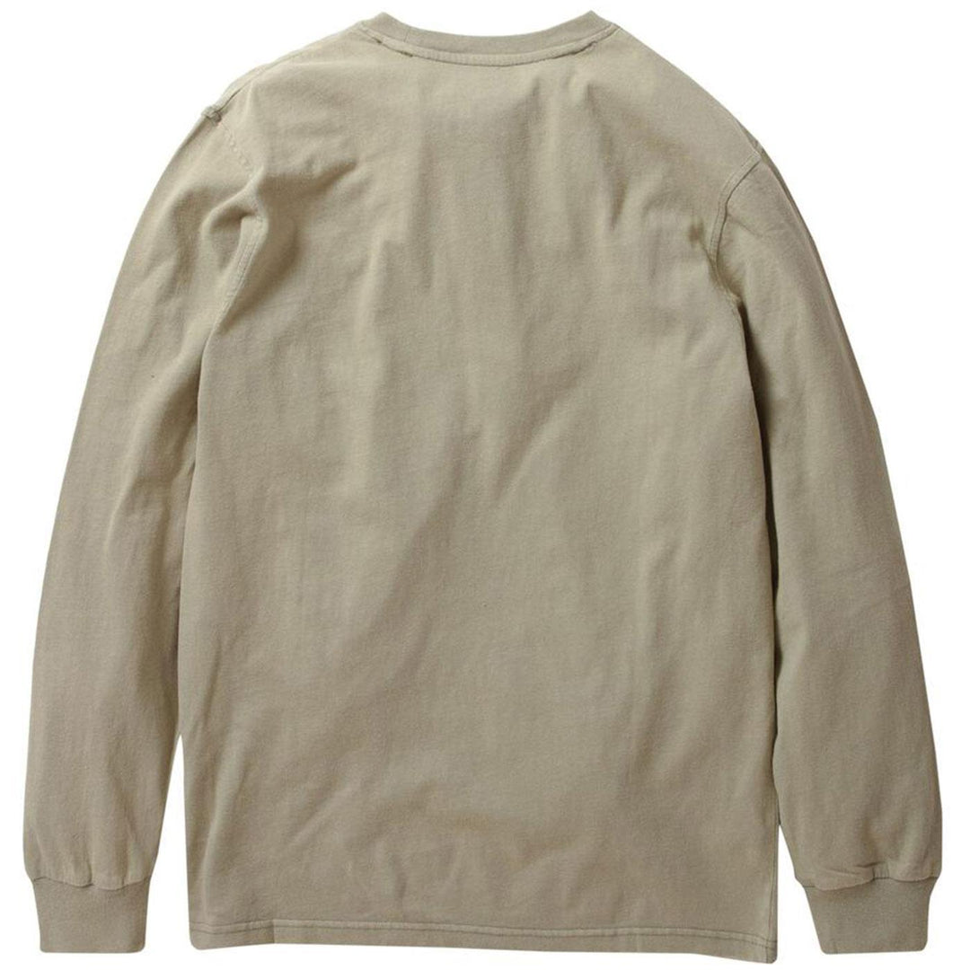 Broadway Washed L/S Tee (Sage) Rear | Staple Pigeon
