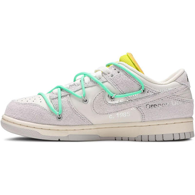 Off-White x Dunk Low 'Lot 14 of 50' DJ0950 106 Side | USW