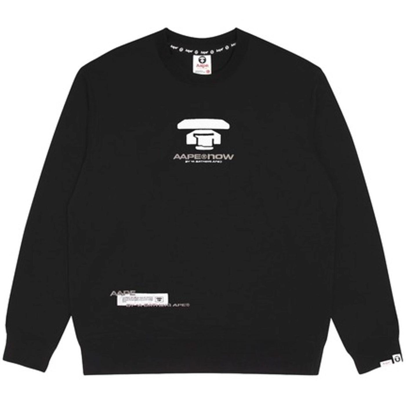 AAPE Fancy Crew Neck Sweater (Black) – Urban Street Wear