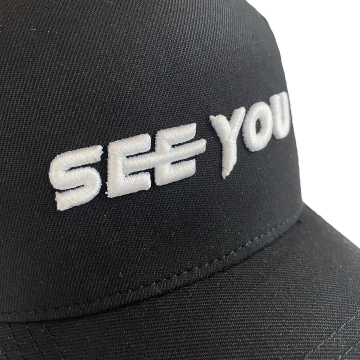See You Vision Hat (Black/White) Detail | See You