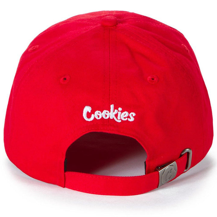 Versailles Dad Hat (Red) Rear | Cookies Clothing