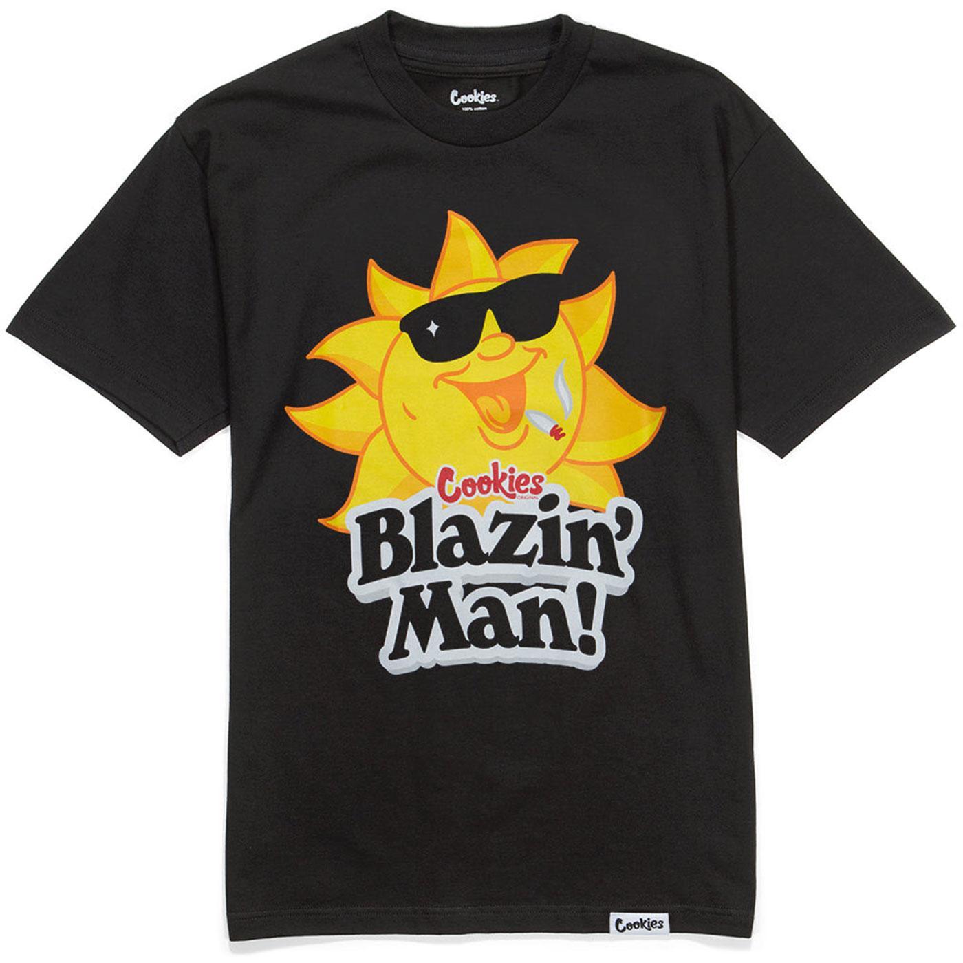 Blazin Man Tee (Black) | Cookies Clothing