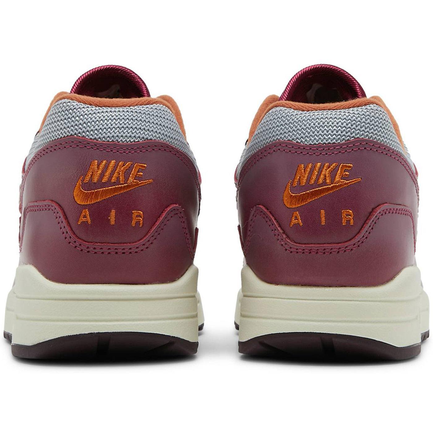 Nike Patta Air Max 1 Rush Maroon