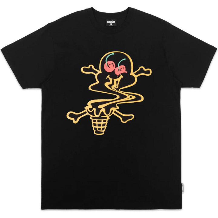 Static Age Tee (Black) | Ice Cream