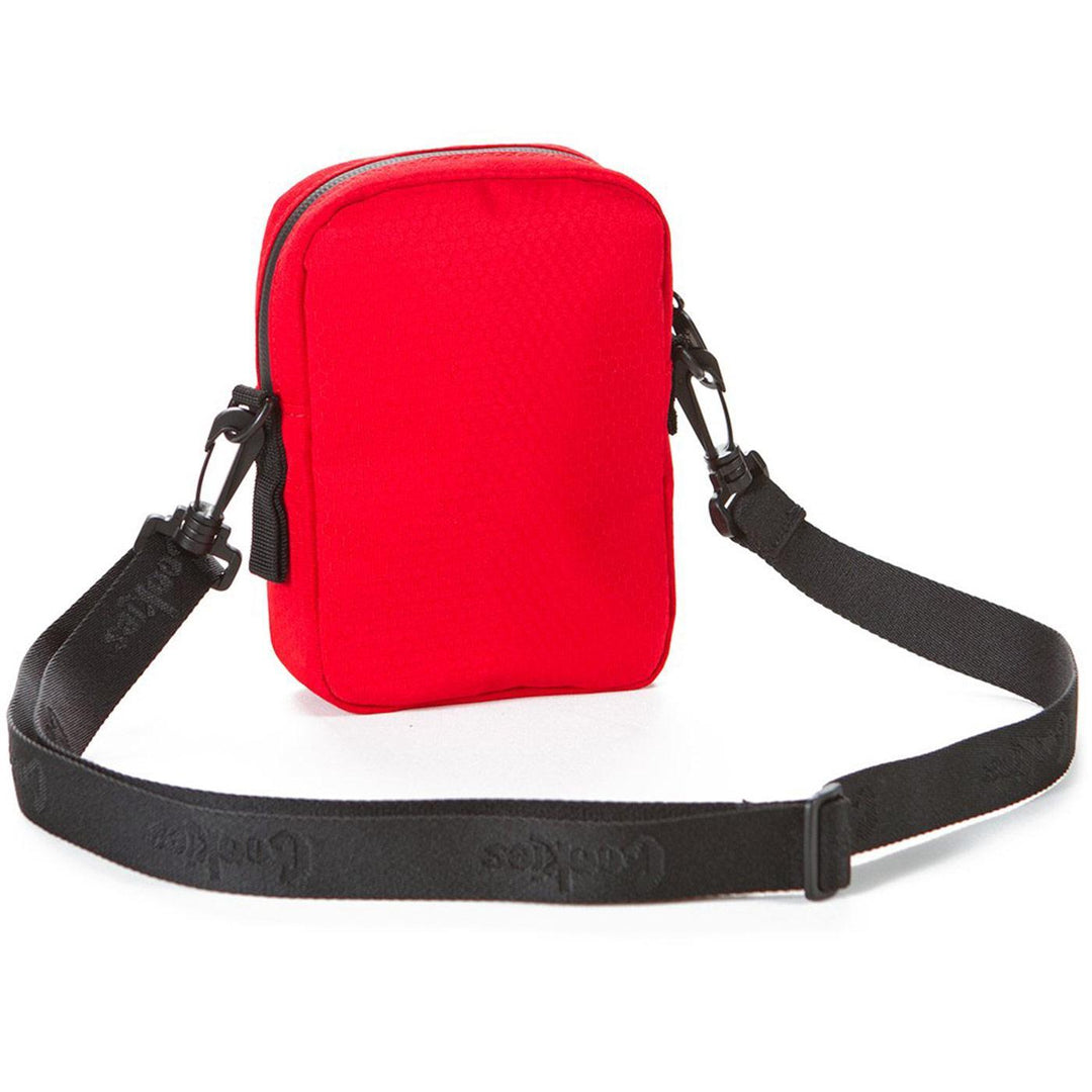 Layers Smell Proof Nylon Shoulder Bag (Red) Rear | Cookies Clothing