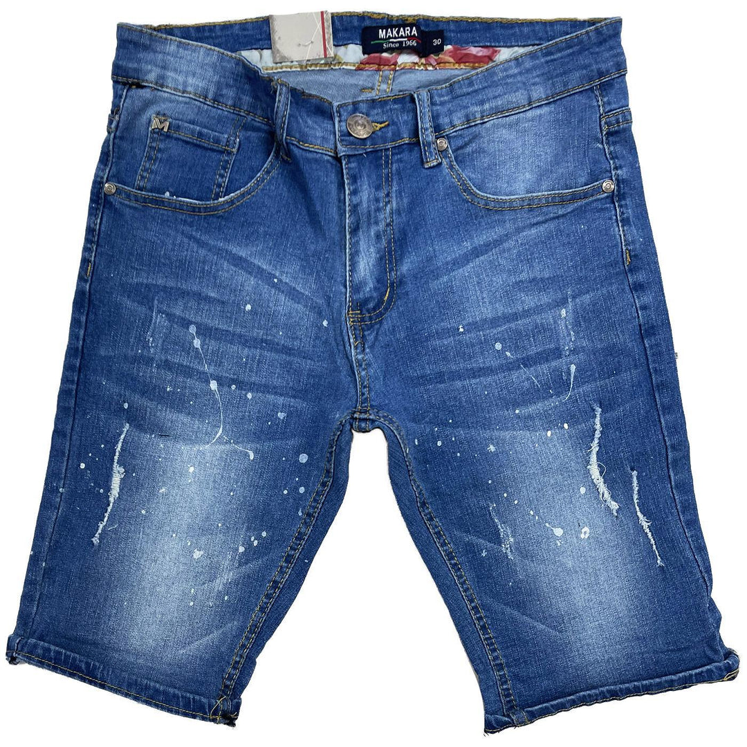 Makara Short Denim (Medium Blue) | Makara Jeans