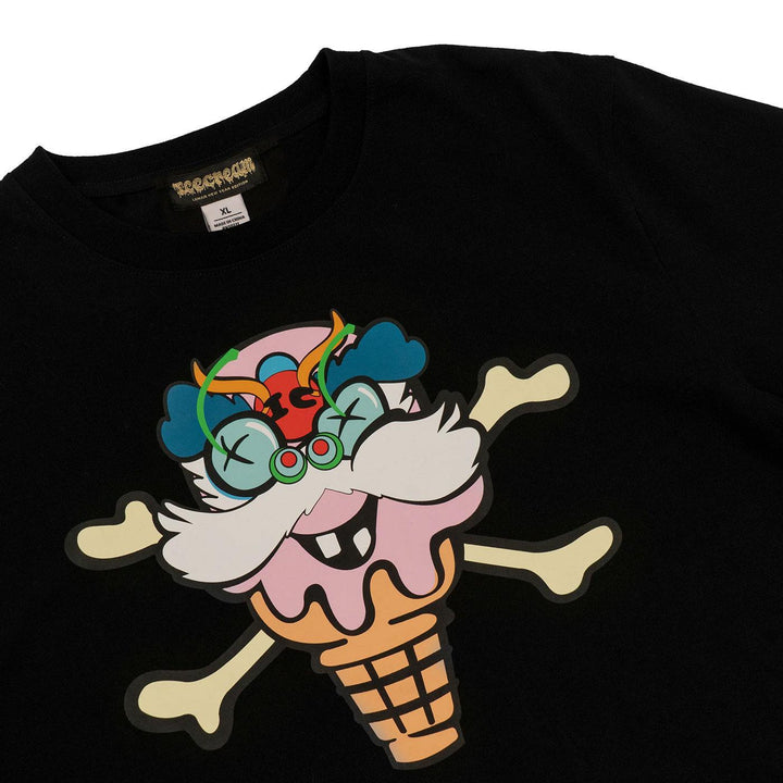 Lion Dance T-Shirt (Black) New | Ice Cream