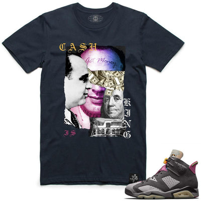 Cash Is King Capone Tee (Navy) Sneaker | Hasta Muerte