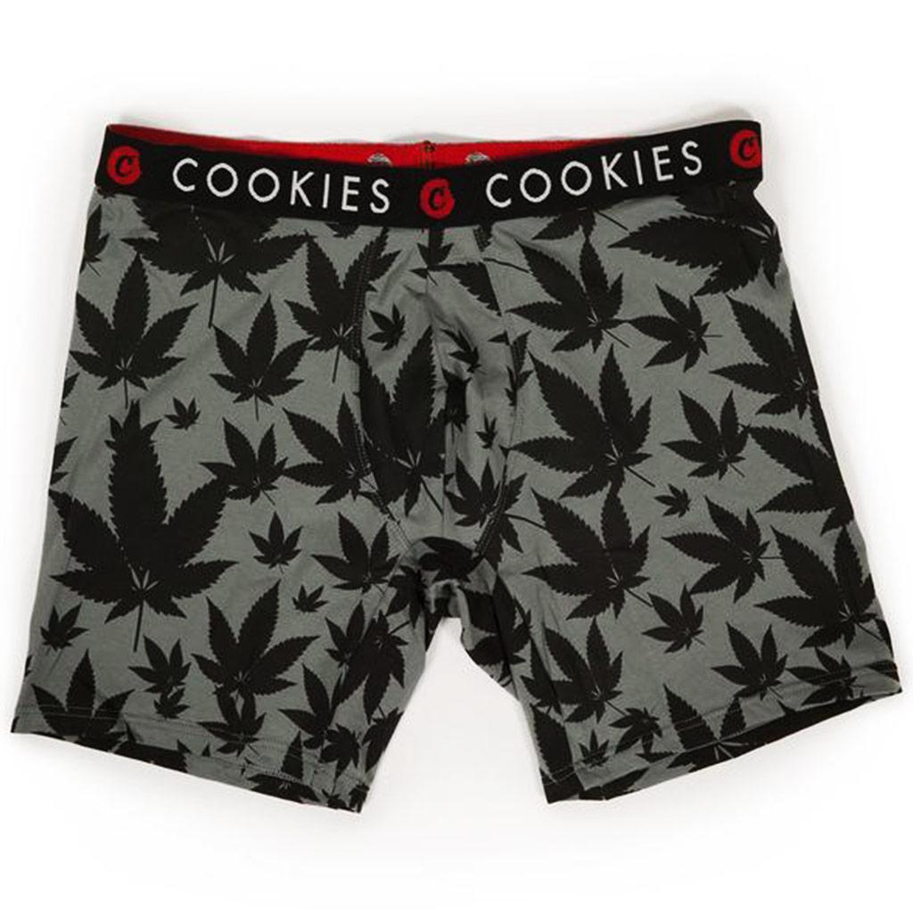 Men's Leaf Boxer Briefs (Grey) | Cookies Clothing