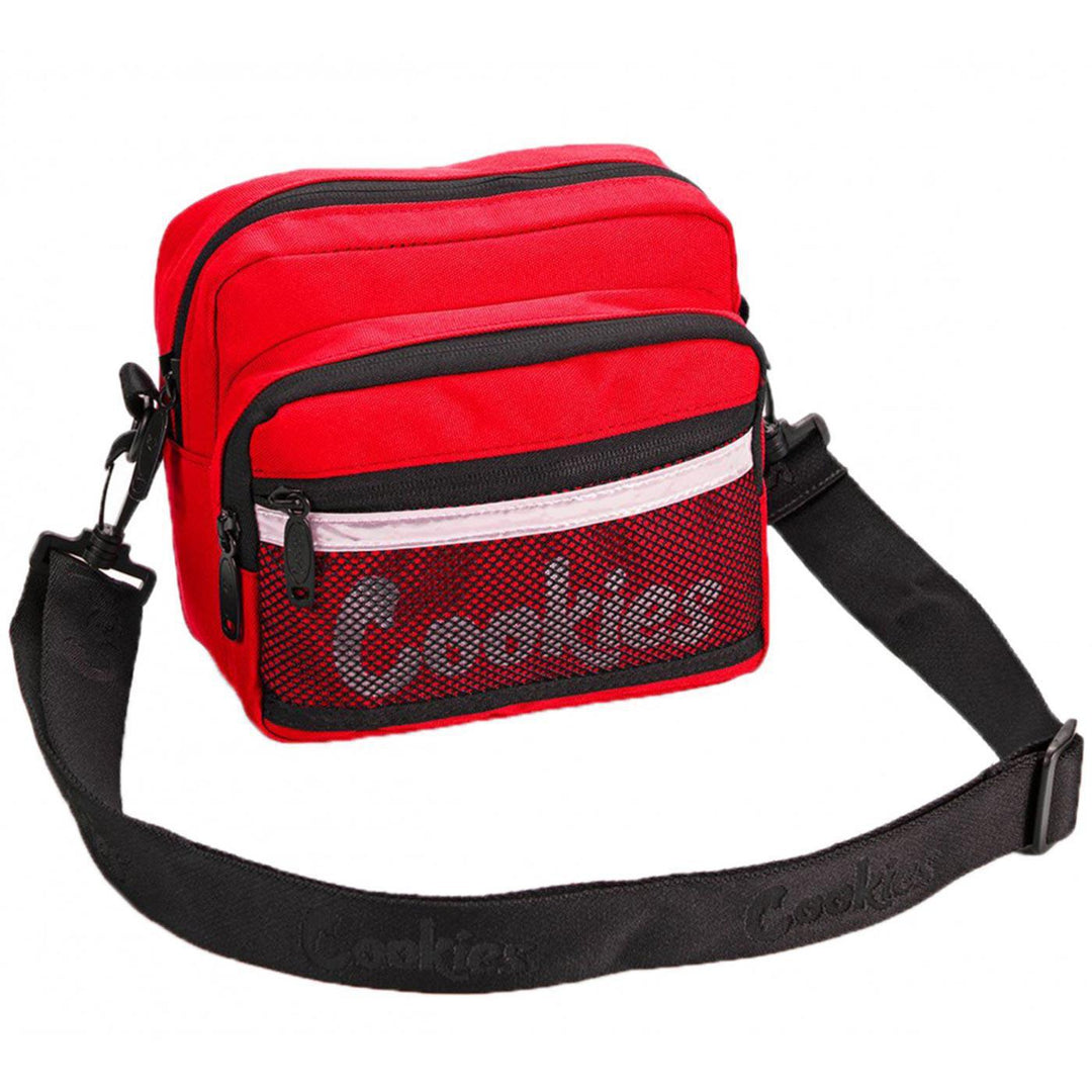 Original Logo Vertex Ripstop Shoulder Bag (Red) | Cookies Clothing