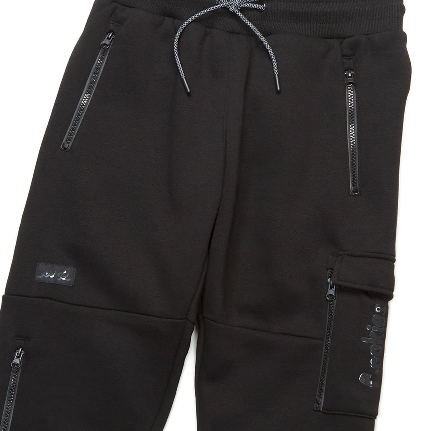 Searchlight Sweatpants (Black) Detail | Cookies Clothing