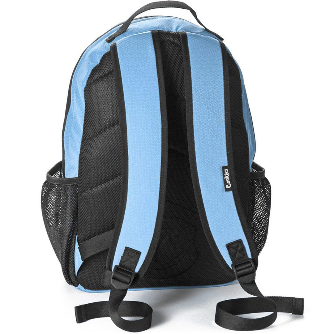 Non-Standard Ripstop Nylon Backpack (Blue) Rear | Cookies Clothing