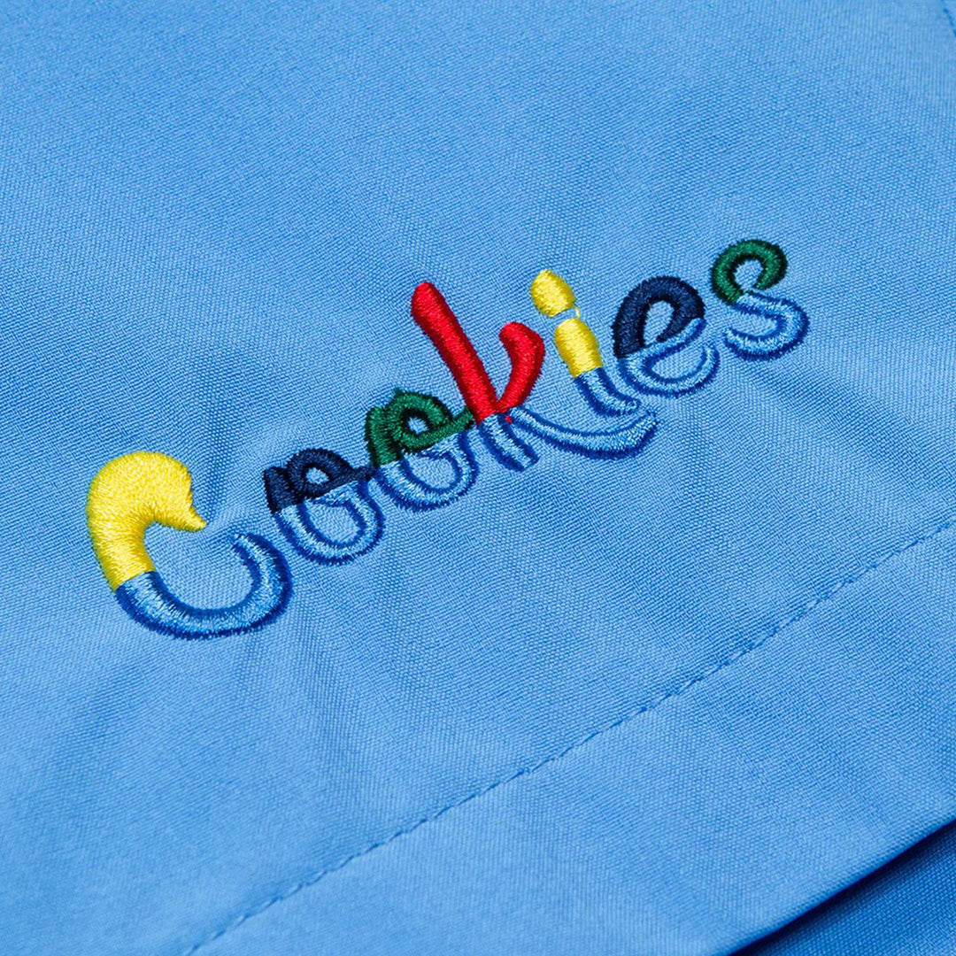 Catamaran Hybrid Shorts (Carolina Blue) Detail | Cookies Clothing