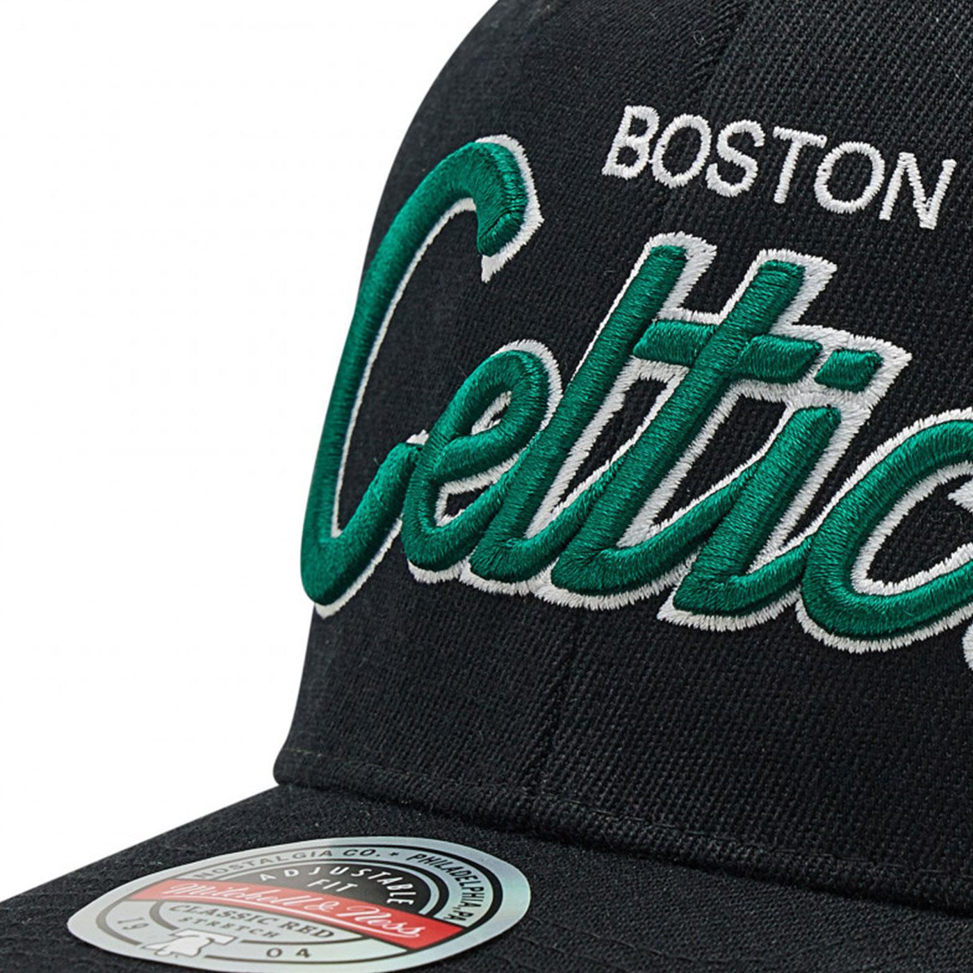  Team Script 2.0 Snapback Boston Celtics : Sports & Outdoors