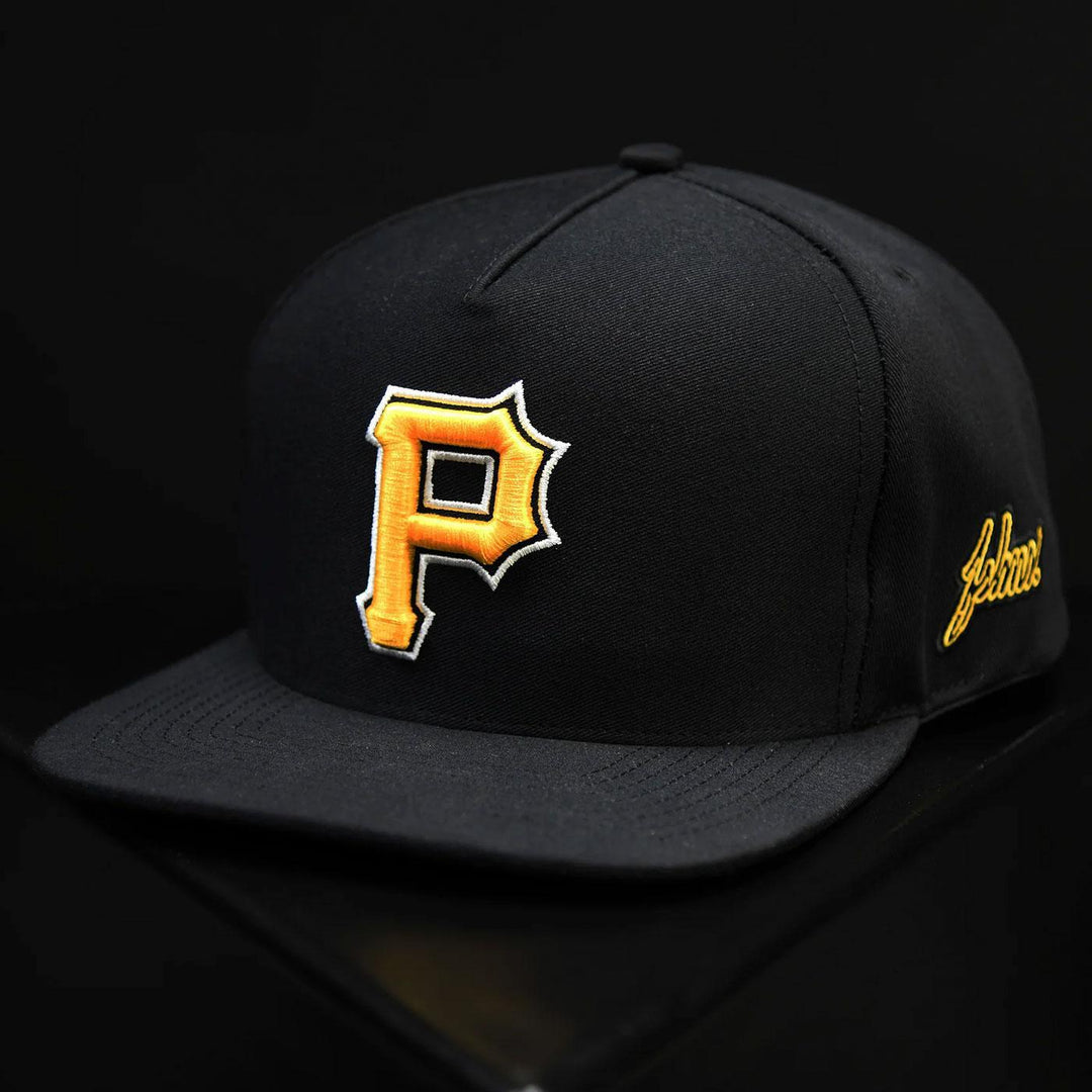 Pirates Logo Flat Snapback (Black) World Series | FSHNS Brand