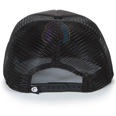 Show and Prove Trucker Hat (Black) Rear | Cookies Clothing