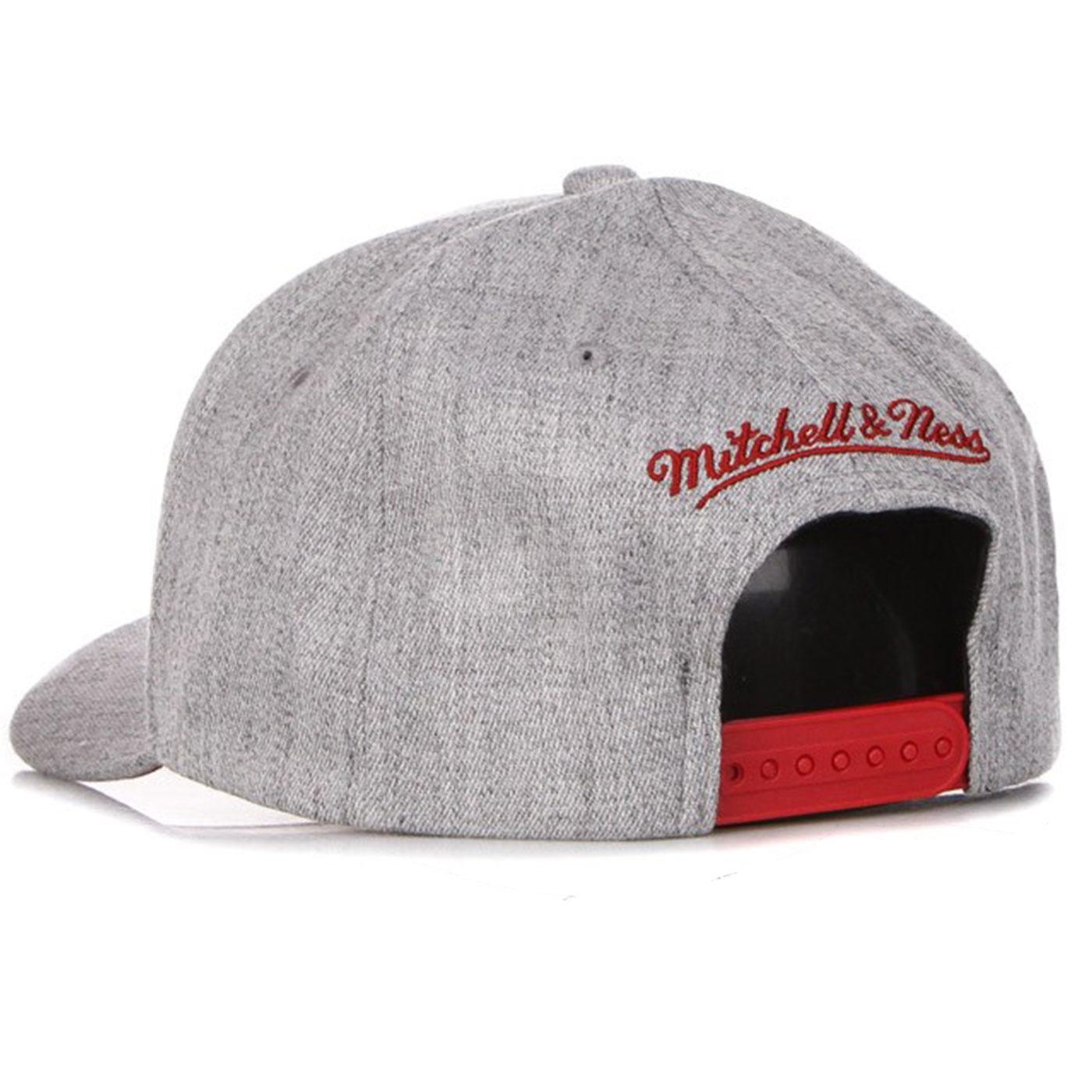 Team Heather Stretch Snapback Bulls