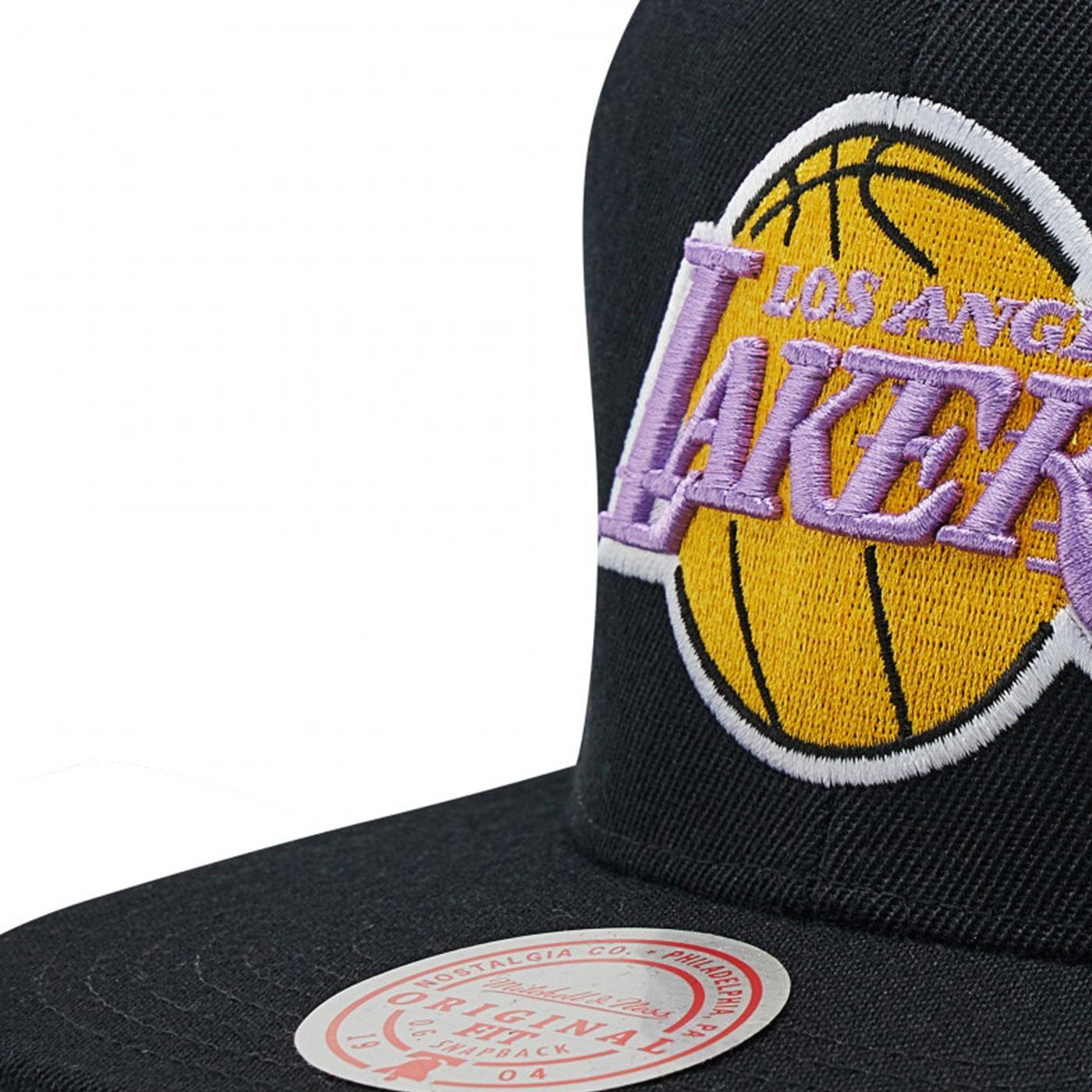 Caps Mitchell & Ness NBA Top Spot Snapback HWC Lakers Black