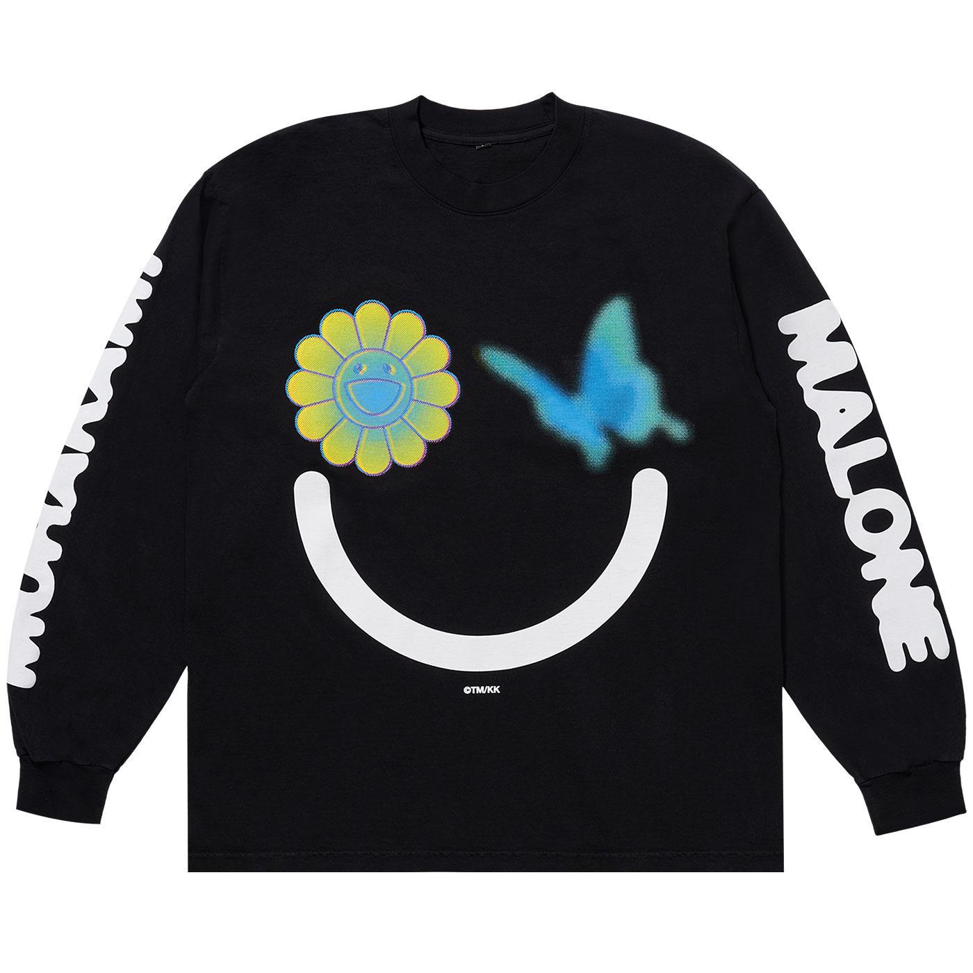 Post Malone X deals Takashi Murakami Long Sleeve Shirt