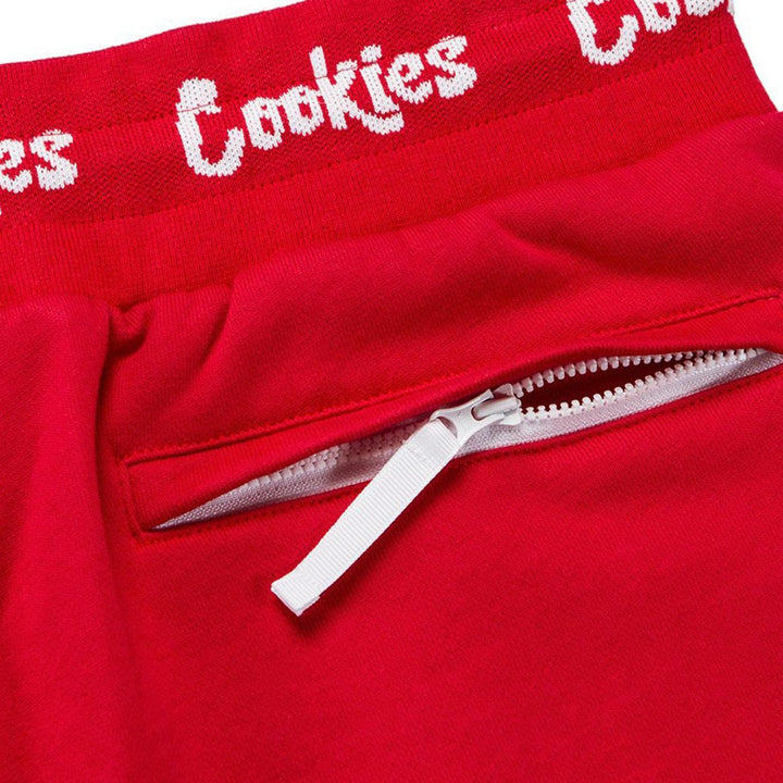Fresh Daily Sweatpants (Red) Rear | Cookies Clothing