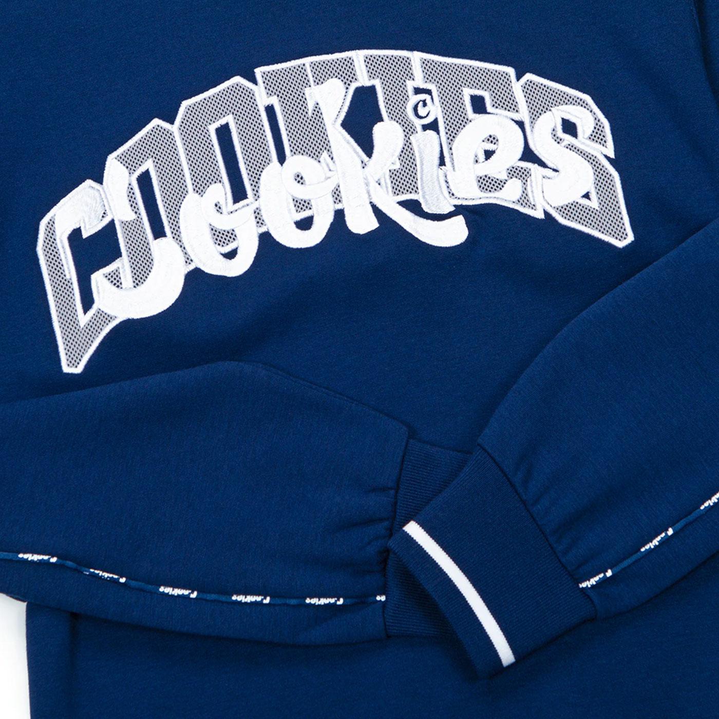 Loud Pack Crewneck (Navy) Detail | Cookies Clothing