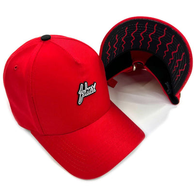 Silicone Patch Strapback (Red) New | FSHNS Brand