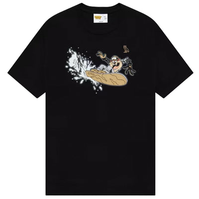 Looney Tunes™ x OVO® Tasmanian Devil Snowboard T-Shirt (Black)