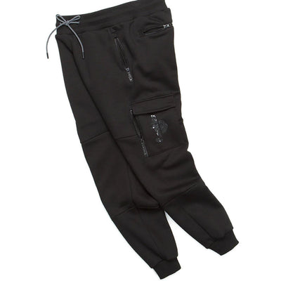 Searchlight Sweatpants (Black) Side | Cookies Clothing