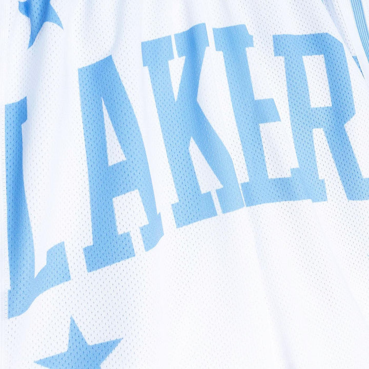Big Face Shorts Los Angeles Lakers Printed | Mitchell & Ness Detail